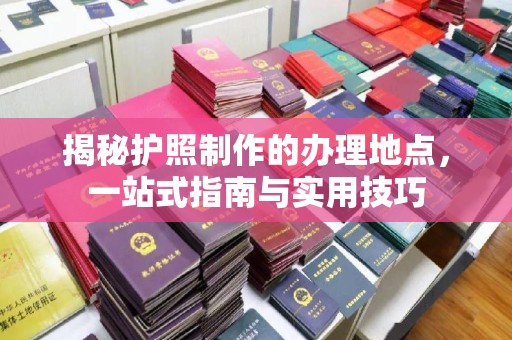 东风揭秘护照制作的办理地点，一站式指南与实用技巧